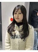 レイヤーカット/ロング/顔まわりカット
