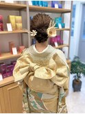 振袖着付けヘアセット葭本21