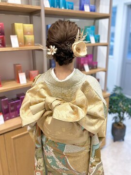 リル 新浜店(LiL) 振袖着付けヘアセット葭本21
