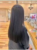 髪質改善ロングスタイル