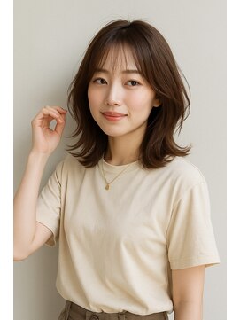 プラスイズム ヴェレン(PLUSISM Velen) ボブ外ハネくびれ京都宇治20代30代40代50代