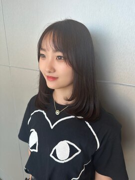 リル バイ ラミール(LiL by lamiell) ラベンダーカラー×レイヤー