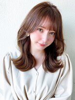 ウシワカマル ミライ(USHIWAKAMARU MIRAI)&nbsp;シャギーレイヤーロング韓国ワンホンヘアシースルーぱっつん前髪