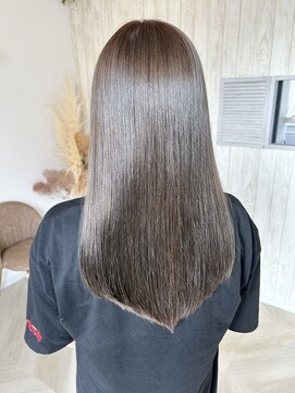 ルヴェール 北方店(LeVert) 透明感グレージュカラー/髪質改善oggiottoトリートメント