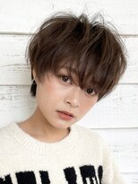 エルヘアメゾン(el. hair maison) マッシュショート☆ピンクブラウン