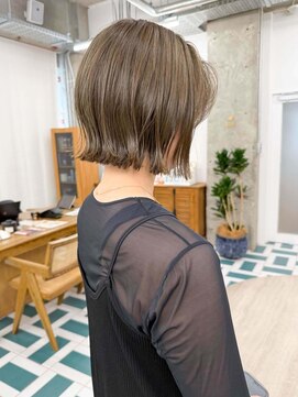 ノエ(noe) ミディアムヘア/デザインカラー/フェイスフレーミング/栄r187