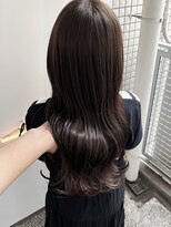 ラルジュ(large)&nbsp;【Large都筑】くすみベージュ.セミロング.20代30代40代