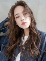 ギークス(GEEKS)&nbsp;【GEEKS渋谷】冬カラー/ココアグレージュ/顔周りレイヤー/ウルフ