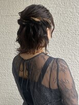 バーチミシマ(BIRCH mishima)&nbsp;ハーフアップアレンジ