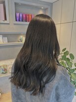 シエル バイ ケンジ 登戸 生田(CIEL by KENJE)&nbsp;【ブリーチ履歴あり】オリーブベージュ