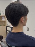 《ビジネスシーンでもOK!》刈り上げセンターパート