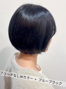 サラジュ 仁川店(SARAJU) 【ダブルカラー特化】今田担当 ブリーチなし×ブルーブラック