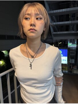 ルッチ 立川(LUCCI) ミニボブ/グレージュ