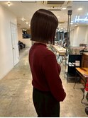千葉駅/着物ヘア/大人ガーリー/ダークアッシュ/似合わせカット