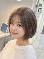 パーリオ けいさつ前店(PALIO)&nbsp;【PALIO桑田】グレージュボブで可愛いさUP