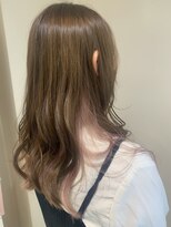 アズールサン 草加西口店(azule-sun)&nbsp;インナーカラー,ミルキーピンク,ピンクカラ-【草加】