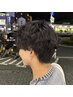 【お悩み中の方に】垢抜けメンズカット+トレンドパーマ￥11000(増田限定)
