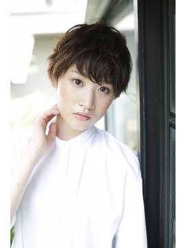 ミンクス 青山店(MINX) 2016年人気髪型　トップふんわり甘辛MIXショート