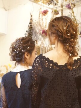 ヘアメイクアンドセットサロン リッコ(Hair make&set salon Ricco) 梅田セットサロンパーティーヘアアレンジ