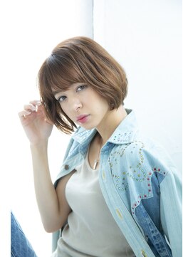 ミエル ヘア 新宿(miel hair) 【miel hair新宿】大人かわいい清楚モテショートボブ♪