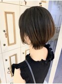 襟足浮きやすい方のショートボブ☆arc by neolive 荻窪
