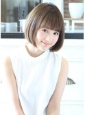 ミセス大人女子にはナチュラルボブが似合わせ簡単！！