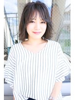 ダブル(DouBLe)&nbsp;透明感カラー×外ハネBOB