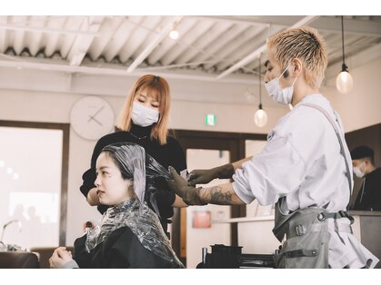 タイドヘアー(tide hair)の写真