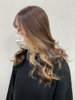 ラルーナオズ(LaLuna OZ)&nbsp;フェイスフレーミング×ベージュ