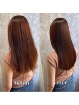 ジーナ 銀座(Zina)&nbsp;髪質改善*大人かわいい小顔*艶髪ストレート【Zina 銀座】