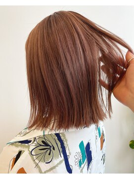 スプリング ウシワカマル(SPRING@ushiwakamaru) ・ハイトーン　ピンクベージュ