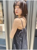 ［OCEAN Hair&Life 水田成美］シースルーバンク×ヨシンモリ