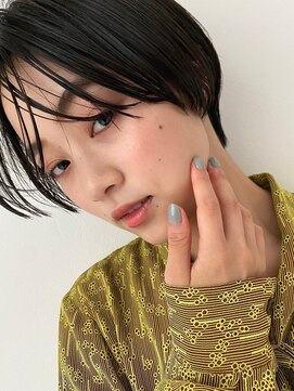 パーク(PARK) 【PARK】シースルーセンターパート×ハンサムショート