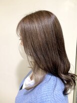 アズール 草加(azule) イヤリングカラー シアーベージュ