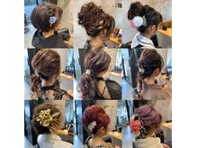 ヘアセットも自信あり！必ず似合うスタイルをご提案します。