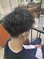 ネオリーブソラ 相模大野店(Neolive sola)&nbsp;メンズハイスパイラルパーマ×束感