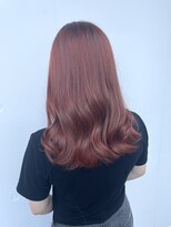 カリーナコークス 原宿 渋谷(Carina COKETH)&nbsp;オレンジ/インナーカラー/ダブルカラー/イヤリングカラー