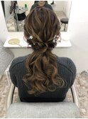 ネオハーフアップ