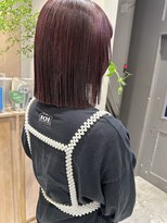 フェンヘアーアイス 中目黒(Fen.hair ici)&nbsp;20代30代大人可愛いラベンダーピンクベージュミルクティーピンク