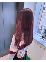 アウラ(AURA)&nbsp;ブリーチカラー赤み系カラー