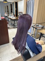 ラッシュ(rush) 色落ちも可愛い◎バイオレットカラー