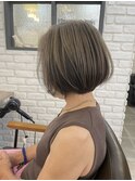 白髪ぼかしハイライト