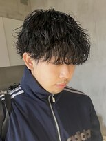 エリマバイフィフス 調布(elima by fifth)&nbsp;短めマッシュ刈り上げマッシュ波巻きパーマ波巻きスパイラル