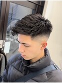 フェードメンズ刈り上げバーバースタイルスキンフェード短髪