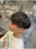 【メンズ】緩め波打ちスパイラル