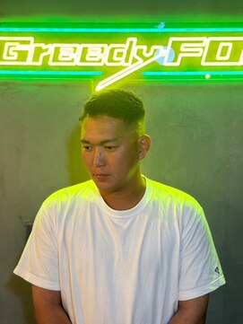グリーディーフォックス 代々木(Greedy FOX) 波巻き/ハイライト/マッシュパーマ/ウルフ[シェービング]
