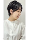 小顔ショート/耳掛けショート/大人ショート/マッシュショート
