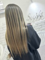 ヘアーグランデシーク(Hair Grande Seeek)&nbsp;エクステ バレイヤージュスタイル