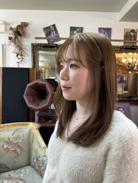 アルファ インタラクティブ エム フラワー(ALUFA interactive.M Flower) 可愛いブリーチなしイルミナ透明感モジュールカラー