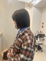 ジーナ  札幌大通(Zina)&nbsp;ぱつっとボブ